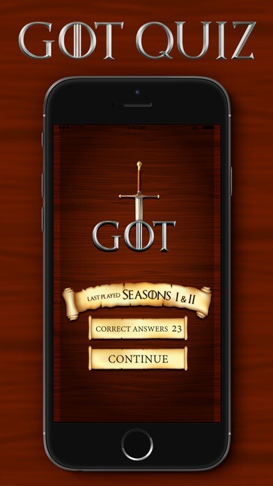 Emulate iPhone app GOT Quiz: Best Drama Quiz using MyAndroid Emulate iPhone app GOT Quiz: Best Drama Quiz using MyAndroid