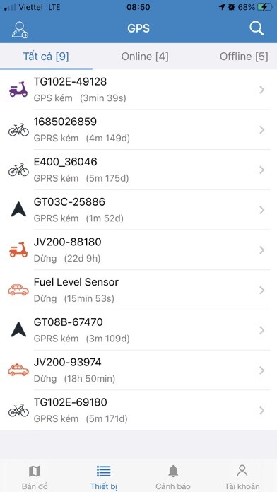 Emulate iPhone app GoTrack Bike using MyAndroid