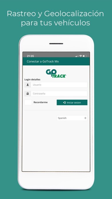 Emulate iPhone app GoTrack Mx using MyAndroid