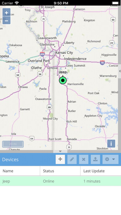 Emulate iPhone app GotStolen GPS Manager using MyAndroid Emulate iPhone app GotStolen GPS Manager using MyAndroid