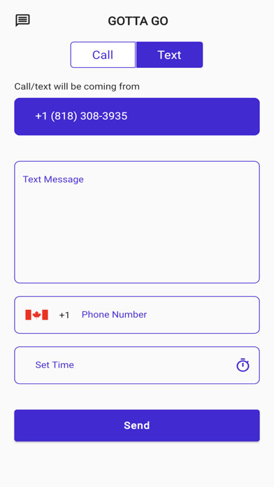 Emulate iPhone app Gotta Go (Text & Calls) using MyAndroid Emulate iPhone app Gotta Go (Text & Calls) using MyAndroid