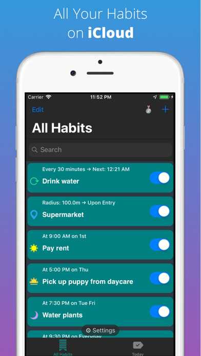 Emulate iPhone app GottaHabit using MyAndroid Emulate iPhone app GottaHabit using MyAndroid