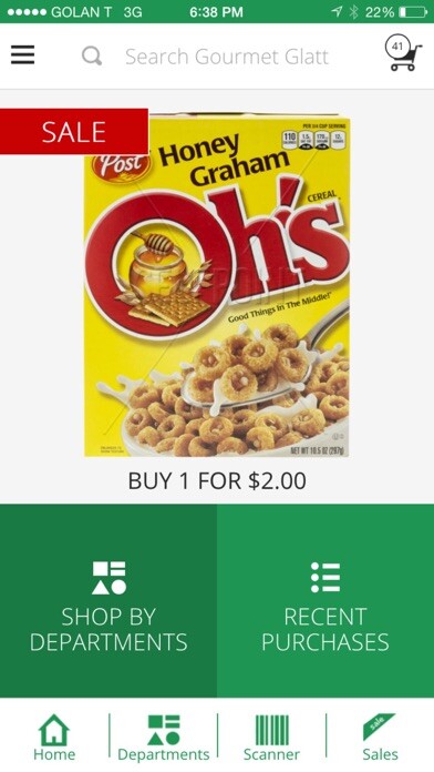 Emulate iPhone app Gourmet Glatt Brooklyn using MyAndroid Emulate iPhone app Gourmet Glatt Brooklyn using MyAndroid