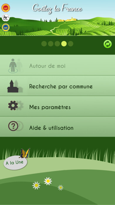 Emulate iPhone app Goutez la france using MyAndroid Emulate iPhone app Goutez la france using MyAndroid