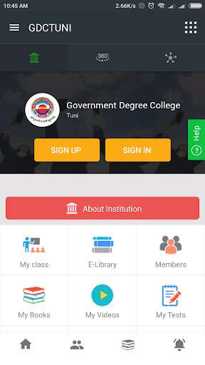 Run android online APK Government Degree College, Tuni from MyAndroid or emulate Government Degree College, Tuni using MyAndroid