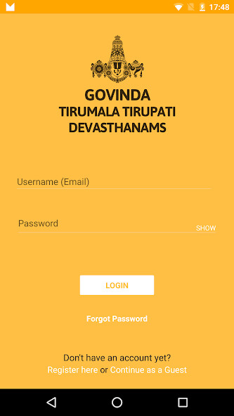 Run android online APK Govinda - Tirumala Tirupati Devasthanams from MyAndroid or emulate Govinda - Tirumala Tirupati Devasthanams using MyAndroid Run android online APK Govinda - Tirumala Tirupati Devasthanams from MyAndroid or emulate Govinda - Tirumala Tirupati Devasthanams using MyAndroid