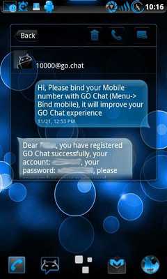 Emulate Android APK GOWidget Theme SteelBlue-Free