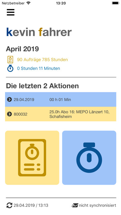 Emulate iPhone app GO! Zeit using MyAndroid