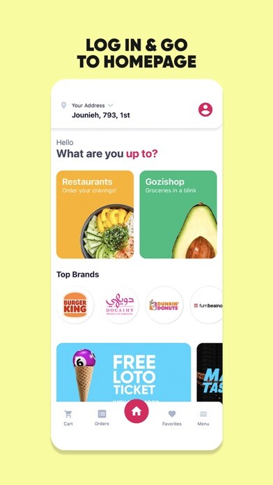 Emulate iPhone app Gozilla - Food Delivery using MyAndroid Emulate iPhone app Gozilla - Food Delivery using MyAndroid