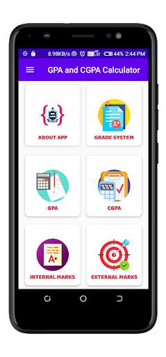 Emulate Android APK GPA AND CGPA CALCULATOR
