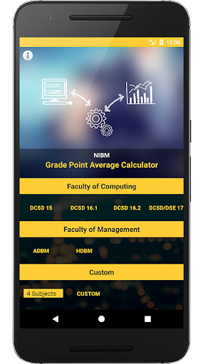 Run android online APK GPA Calculator for NIBM SL from MyAndroid or emulate GPA Calculator for NIBM SL using MyAndroid Run android online APK GPA Calculator for NIBM SL from MyAndroid or emulate GPA Calculator for NIBM SL using MyAndroid