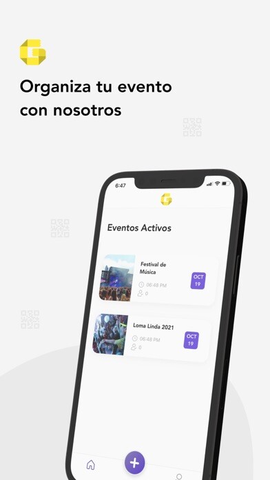 Emulate iPhone app GPass Organizador using MyAndroid