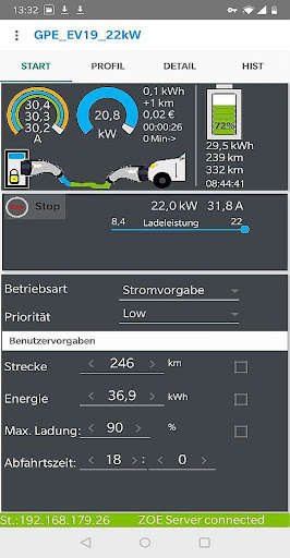 Run android online APK GPE EV Charge from MyAndroid or emulate GPE EV Charge using MyAndroid