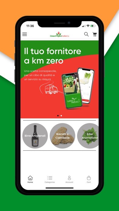 Emulate iPhone app GP HoReCa using MyAndroid