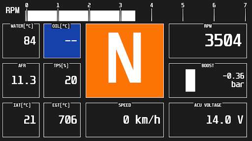 Run android online APK GPM Motorsport Racedash for EasyEcu 3+ from MyAndroid or emulate GPM Motorsport Racedash for EasyEcu 3+ using MyAndroid
