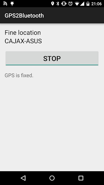 Run android online APK GPS 2 Bluetooth from MyAndroid or emulate GPS 2 Bluetooth using MyAndroid