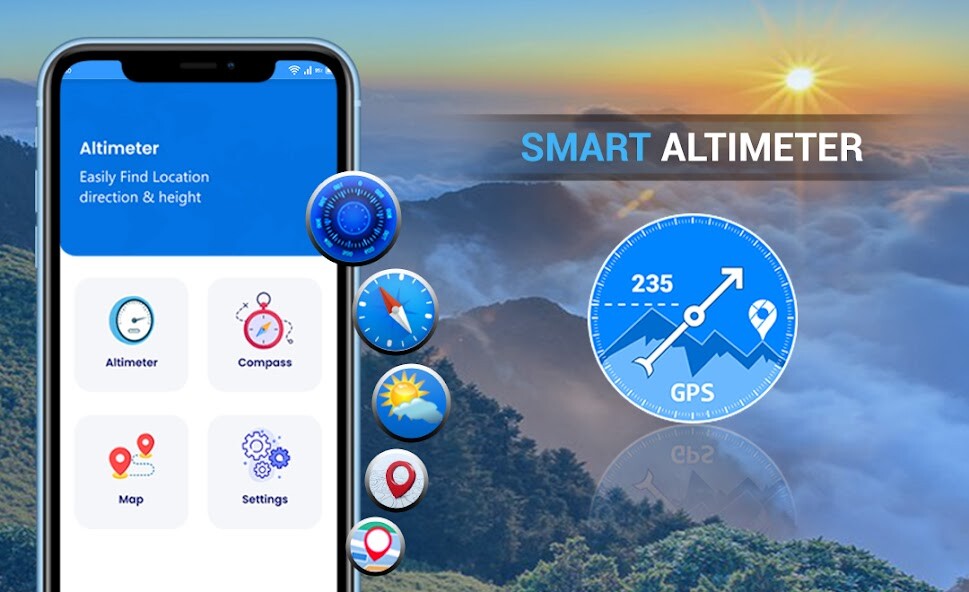 Run android online APK Gps Altimeter Smart Altitude from MyAndroid or emulate Gps Altimeter Smart Altitude using MyAndroid
