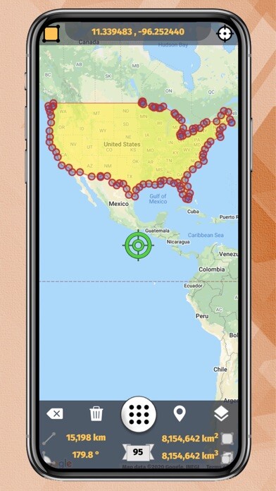Emulate iPhone app GPS Area Measurement Lite using MyAndroid Emulate iPhone app GPS Area Measurement Lite using MyAndroid