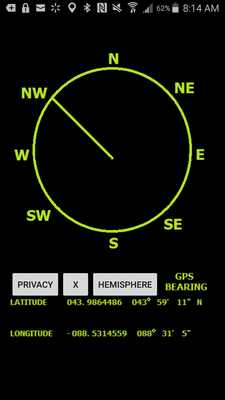 Emulate Android APK GPS Bearing