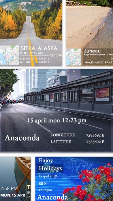 Emulate iPhone app GPS Camera:Photo With Location using MyAndroid