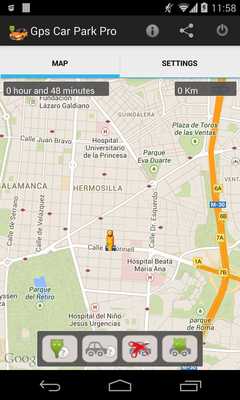 Emulate Android APK Gps Car Park