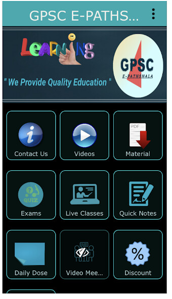 Run android online APK GPSC E-PATHSHALA from MyAndroid or emulate GPSC E-PATHSHALA using MyAndroid