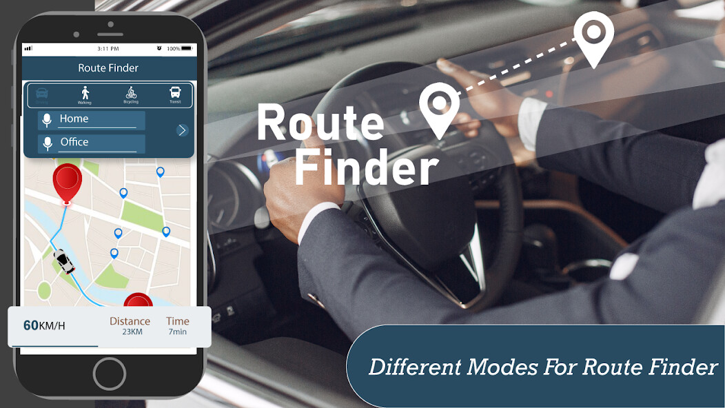Run android online APK GPS Directions  Street Maps from MyAndroid or emulate GPS Directions  Street Maps using MyAndroid