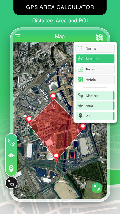 Emulate iPhone app GPS Distance & Area Calculator using MyAndroid Emulate iPhone app GPS Distance & Area Calculator using MyAndroid