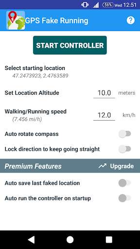 Run android online APK GPS Fake Running from MyAndroid or emulate GPS Fake Running using MyAndroid