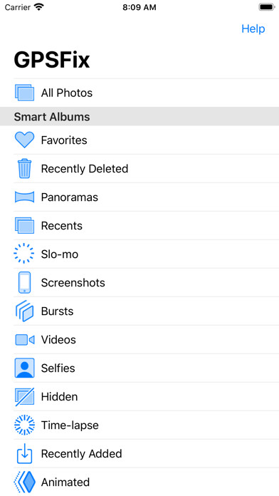 Emulate iPhone app GPSFix für Fotos using MyAndroid