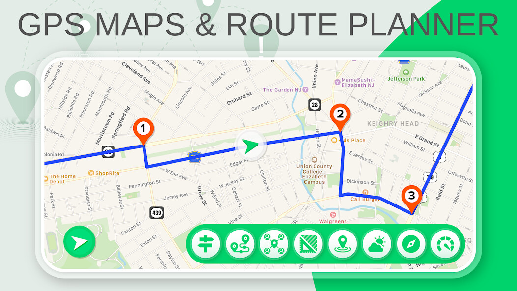 Run android online APK GPS Maps and Route Planner from MyAndroid or emulate GPS Maps and Route Planner using MyAndroid
