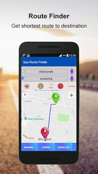 Run android online APK GPS Maps Route Navigation from MyAndroid or emulate GPS Maps Route Navigation using MyAndroid