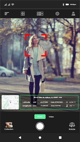 Run android online APK GPS maps timestamp camera app from MyAndroid or emulate GPS maps timestamp camera app using MyAndroid