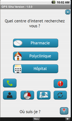 Emulate Android APK GPS SIHA