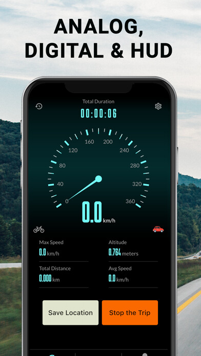 Emulate iPhone app GPS Speedometer - Check Speed using MyAndroid