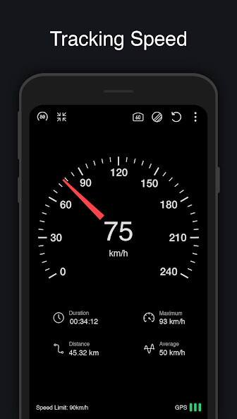 Run android online APK GPS Speedometer : HUD Speed from MyAndroid or emulate GPS Speedometer : HUD Speed using MyAndroid