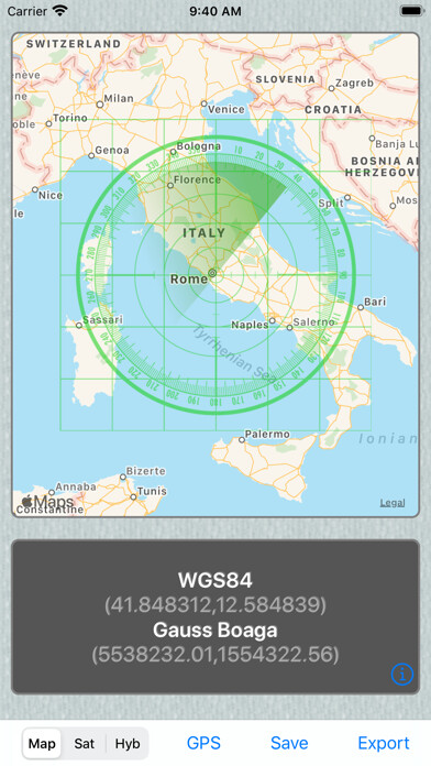 Emulate iPhone app GPS Units Converter using MyAndroid Emulate iPhone app GPS Units Converter using MyAndroid