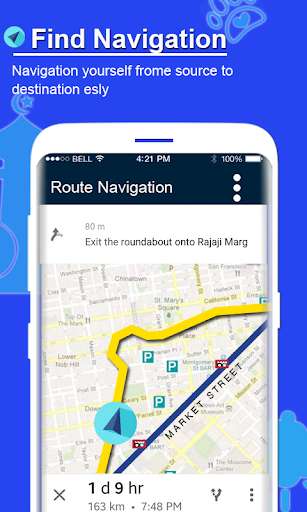 Run android online APK GPS Voice Navigation & Live Street view from MyAndroid or emulate GPS Voice Navigation & Live Street view using MyAndroid