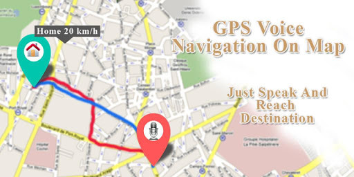 Run android online APK GPS Voice Navigation On Map from MyAndroid or emulate GPS Voice Navigation On Map using MyAndroid