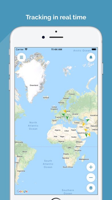 Emulate iPhone app GPSWOX Mobile Client - Tracker using MyAndroid