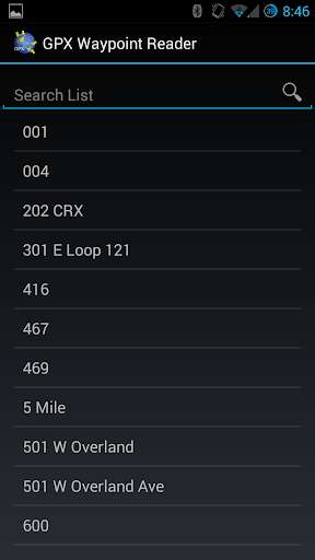 Run android online APK GPX Waypoint Reader Free from MyAndroid or emulate GPX Waypoint Reader Free using MyAndroid