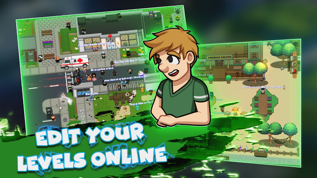 Run android online APK GraalOnline Worlds from MyAndroid or emulate GraalOnline Worlds using MyAndroid