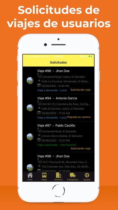 Emulate iPhone app Grabbbit - Driver Express using MyAndroid