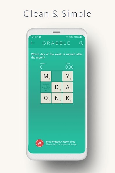 Run android online APK Grabble - Quiz  Puzzle from MyAndroid or emulate Grabble - Quiz  Puzzle using MyAndroid