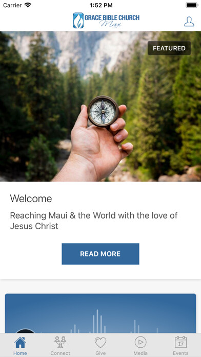Emulate iPhone app Grace Bible Church Maui using MyAndroid Emulate iPhone app Grace Bible Church Maui using MyAndroid