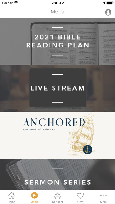 Emulate iPhone app Grace Chapel of Lancaster using MyAndroid Emulate iPhone app Grace Chapel of Lancaster using MyAndroid
