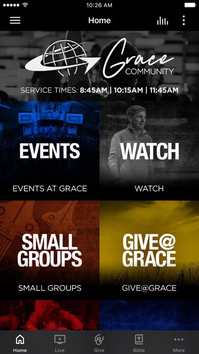 Run android online APK Grace Community Goshen, IN from MyAndroid or emulate Grace Community Goshen, IN using MyAndroid