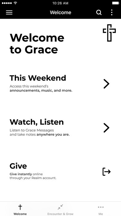 Emulate iPhone app Grace.Community using MyAndroid Emulate iPhone app Grace.Community using MyAndroid