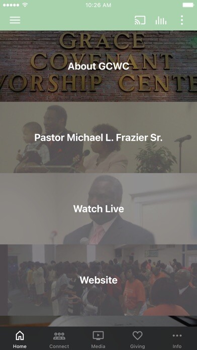 Run android online APK Grace Covenant Worship Center from MyAndroid or emulate Grace Covenant Worship Center using MyAndroid