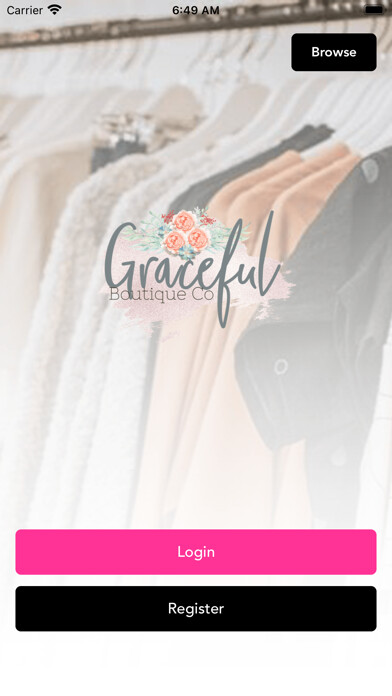 Emulate iPhone app Graceful Boutique using MyAndroid Emulate iPhone app Graceful Boutique using MyAndroid